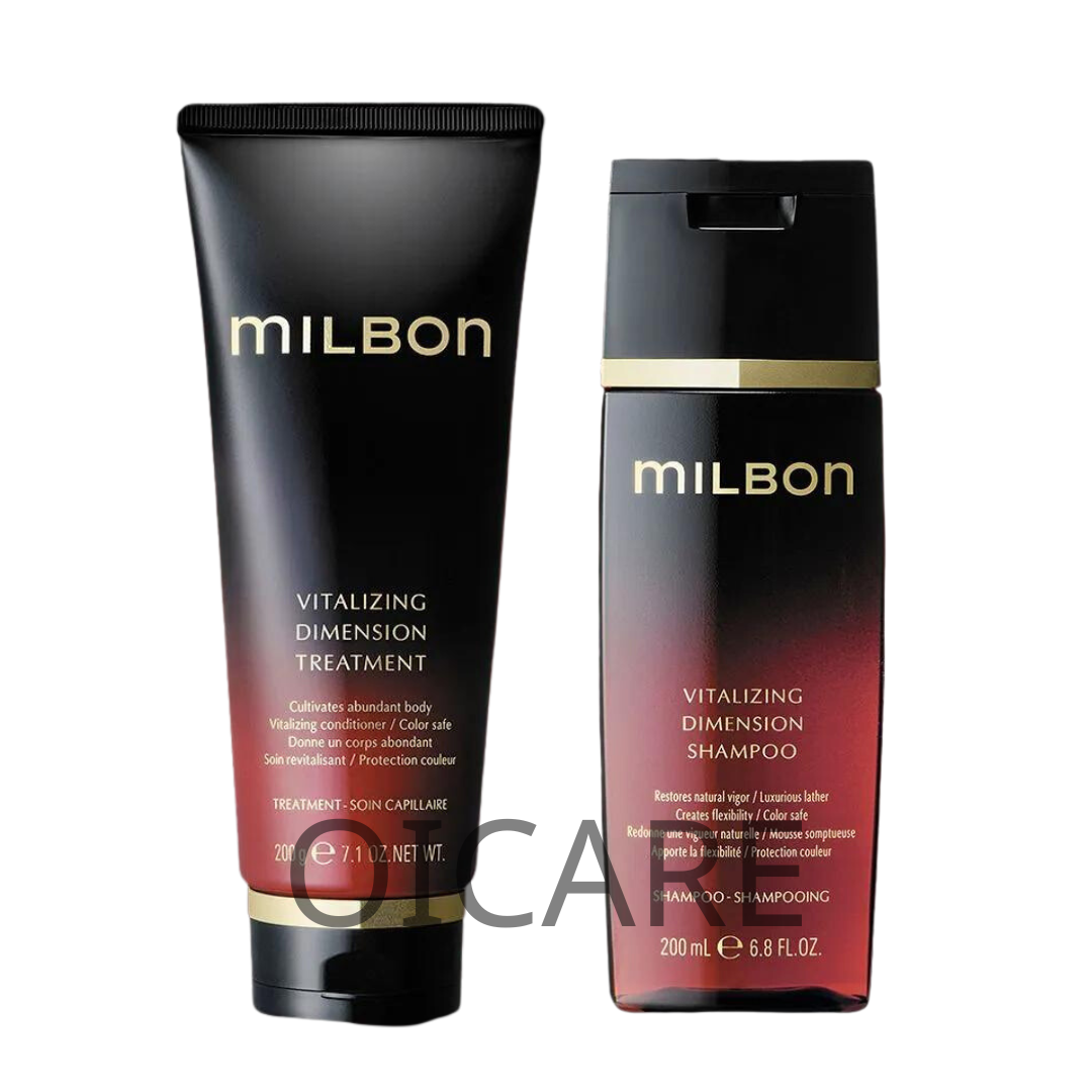 Milbon VITALIZING DIMENSION 200ml套裝 (燙、染 頻率高髪質)