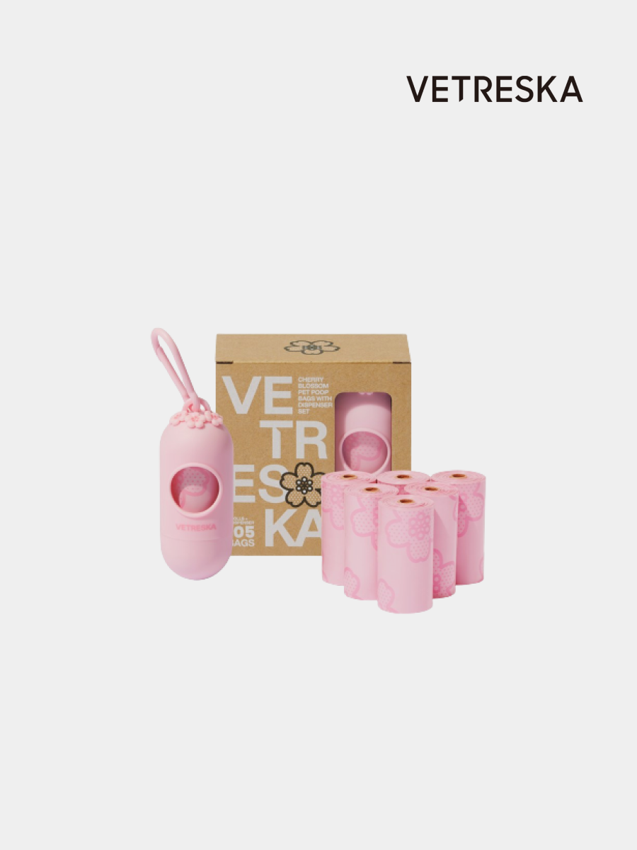 【VETRESKA】櫻花拾便器套裝