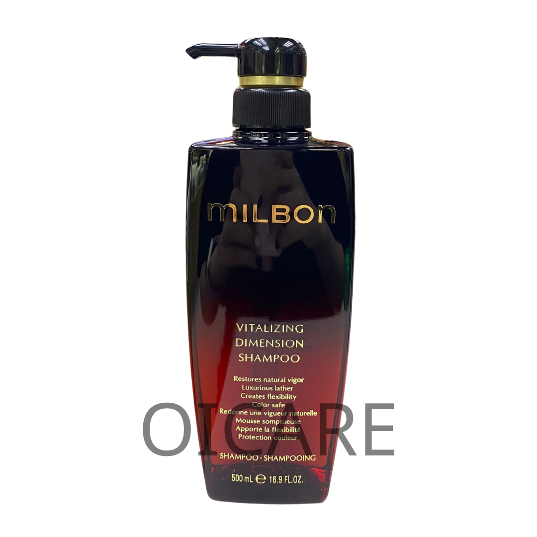 MILBON VITALIZING DIMENSION 2.5Lセット Milbon VITALIZING DIMENSION 洗頭水(燙、染頻率高髪質) 500ml