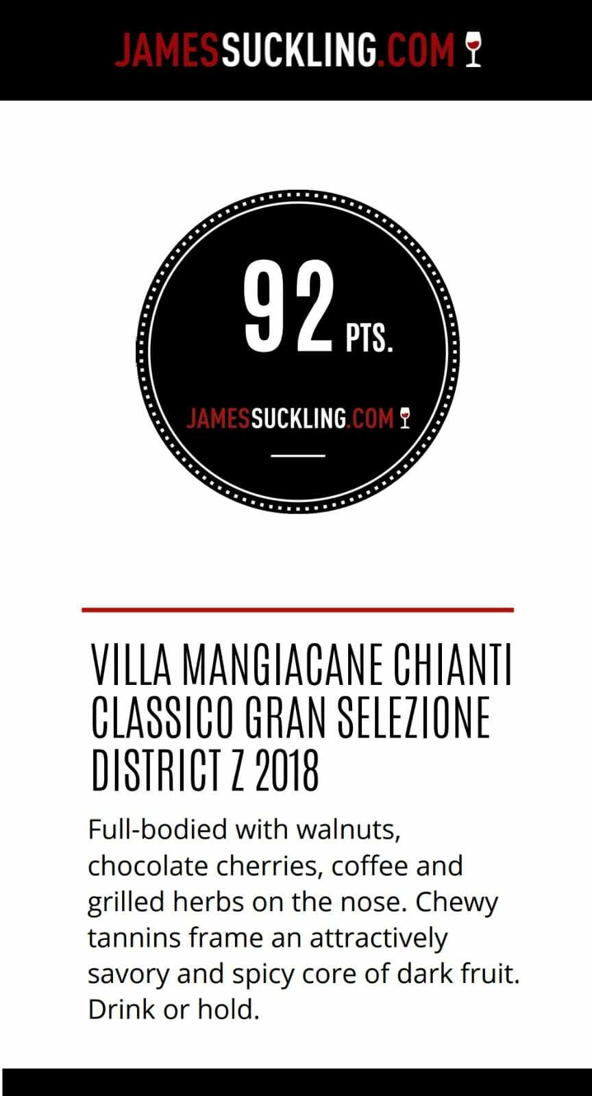 2018 Mangiacane Gran Selezione