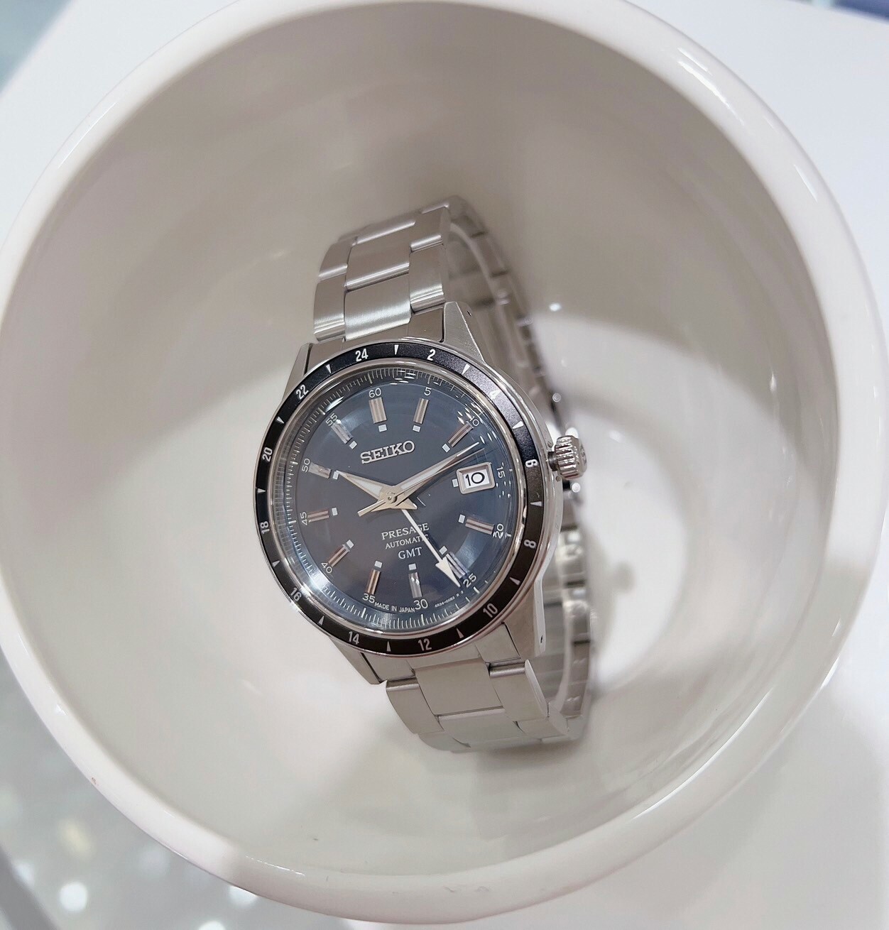 【SEIKO 精工】Presage Style60's系列 公路之旅機械錶 4R34-00B0B 40mm  現代鐘錶