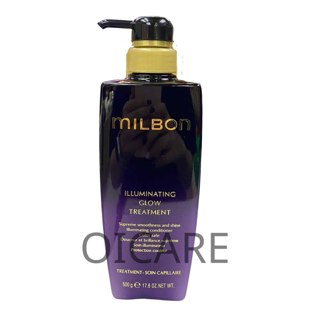 Milbon ILLUMINATING GLOW 護髮素 (自然捲,缺乏光澤髪質) 500g