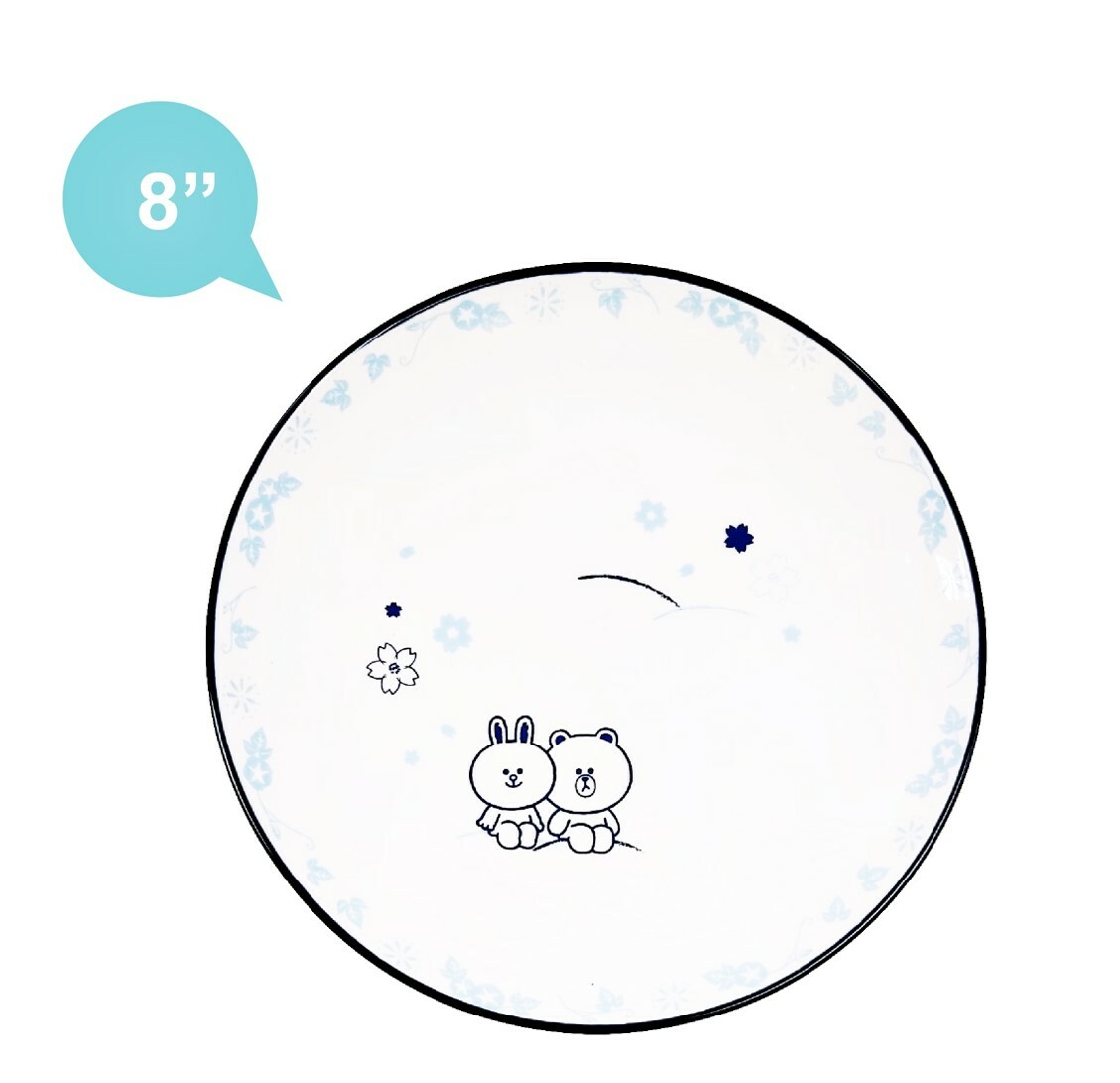 LINE FRIENDS - 8吋碟 餐碟