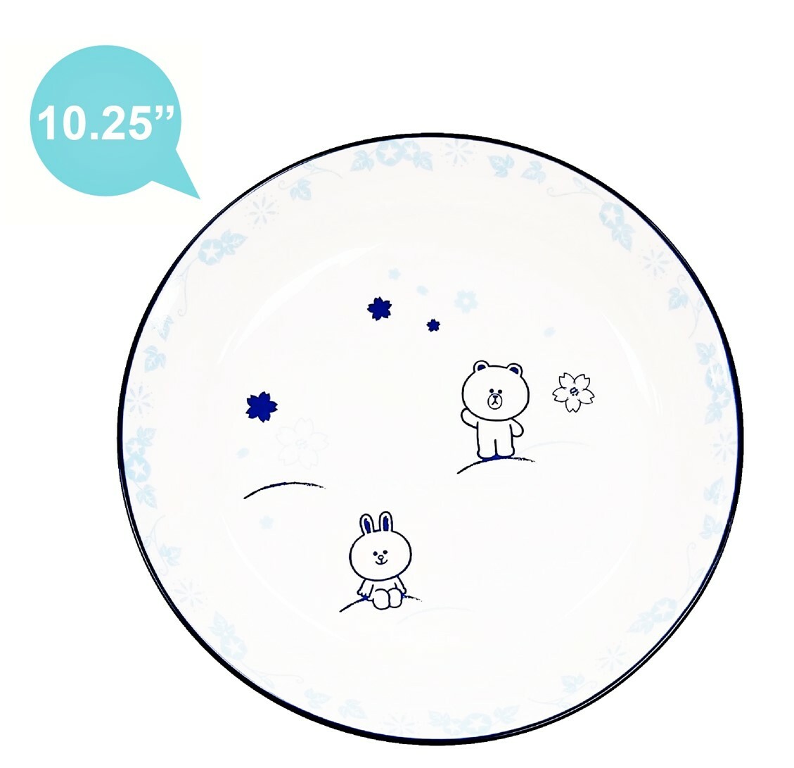 LINE FRIENDS - 10.25吋深碟 餐具碟