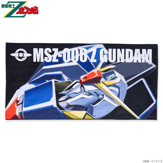 Pbandai 預訂2023/8月 機動戰士 Z高達 Gundam 大毛巾（橫）全6種