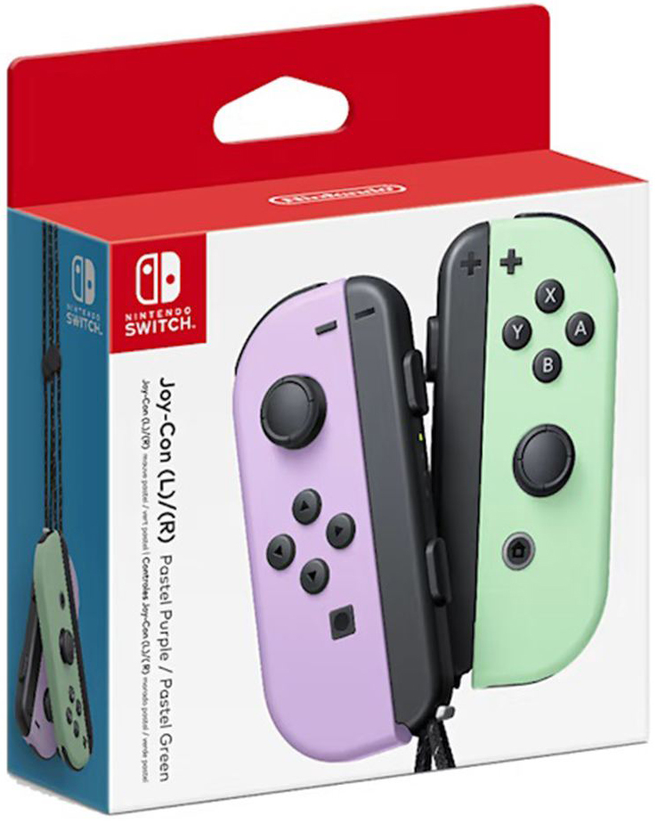 NS Joy-Con 原廠控制器 淡雅紫/淡雅綠