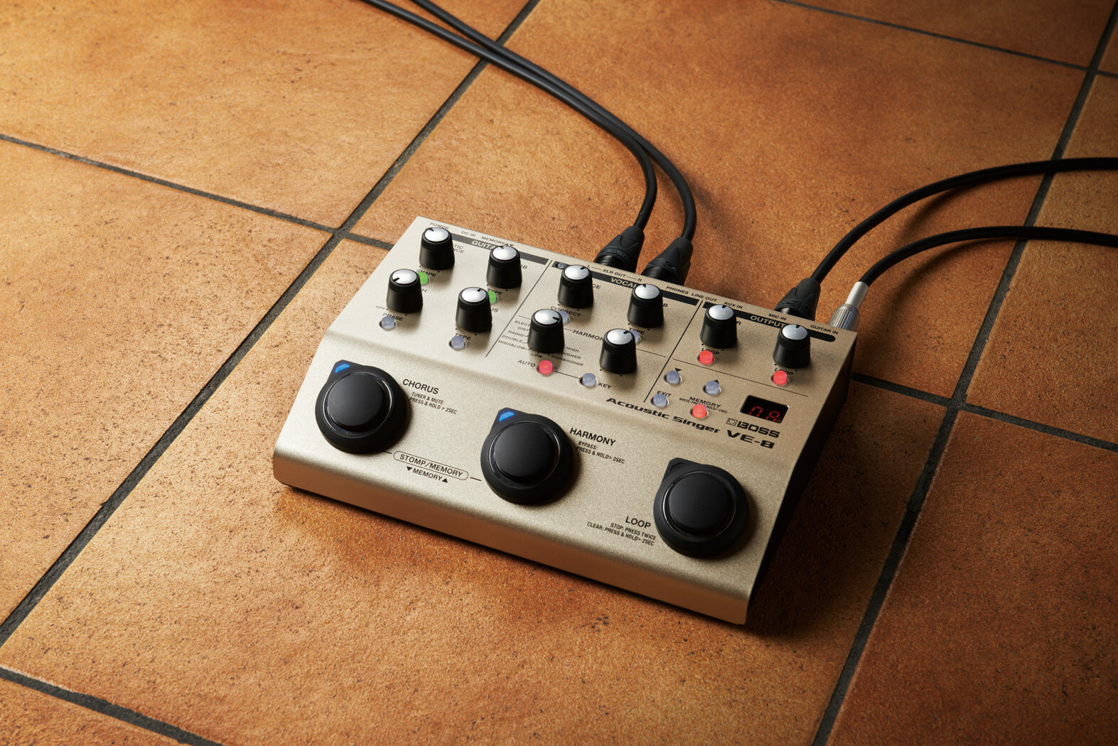 BOSS BOSS VE-8 Acoustic Singer 人聲&木吉他前級效果器 第 3 張圖片｜三峽吉他 / Bass