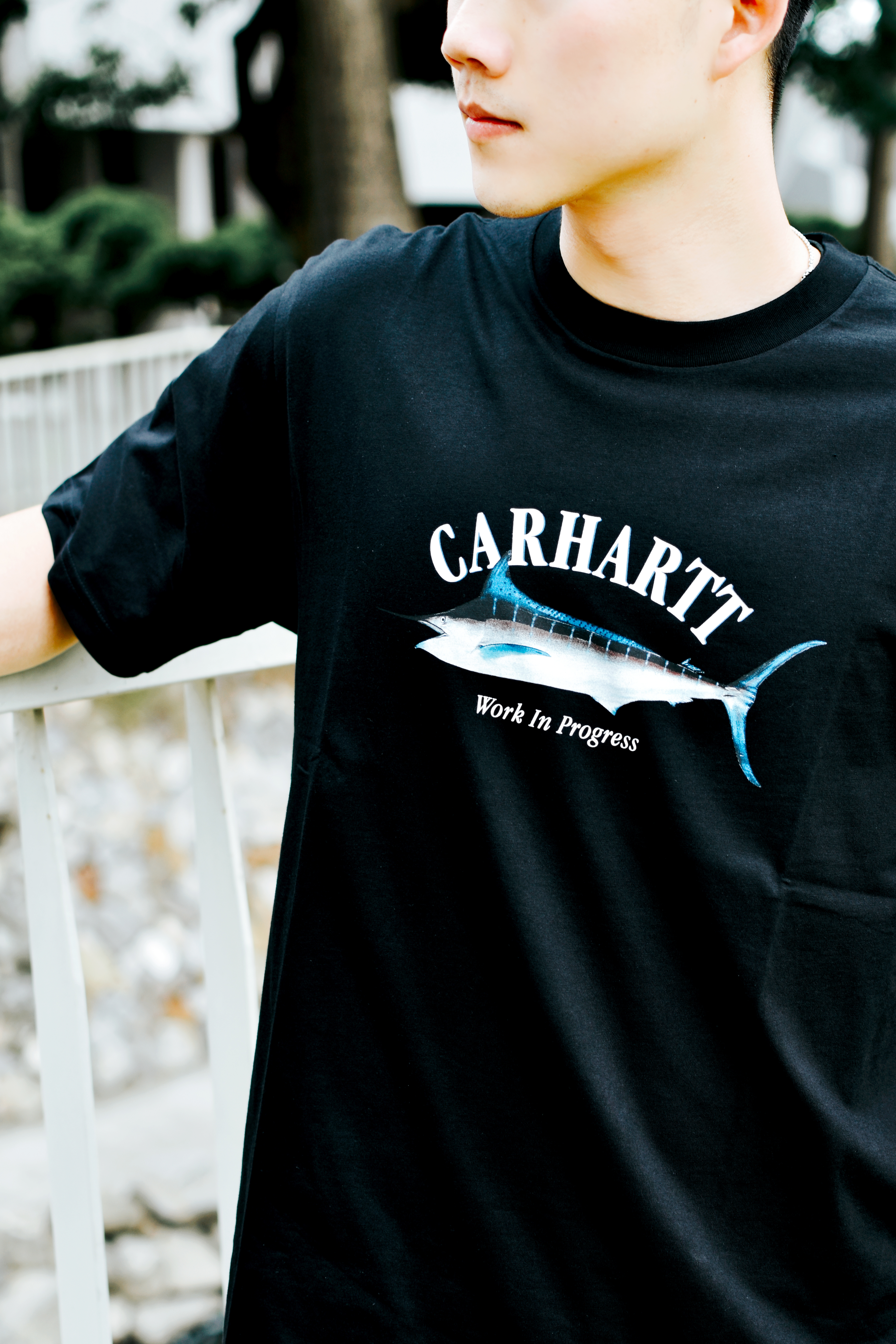 ☆ETW☆【EASY TO WEAR】 CARHARTT WIP S/S MARLIN T-SHIRT 旗魚 槍魚 馬林魚 短T