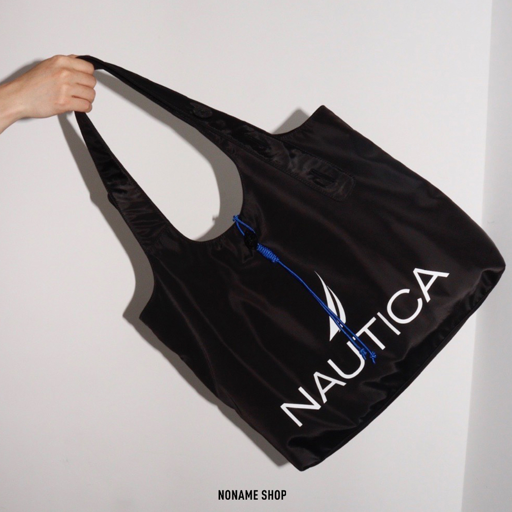 NAUTICA 日系 休閒 戶外 尼龍 大容量 手拿包 肩背包 三色
