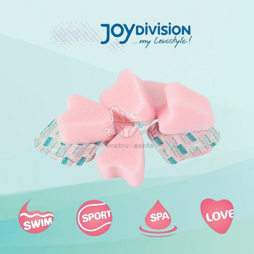 JOYDIVISION Soft-Tampons mini I 3 pieces I wireless tampons for sports,  swimming & wellness I menstrual sponges ultra-soft I easy insertion &  removal I mini soft tampon without wire : : Health