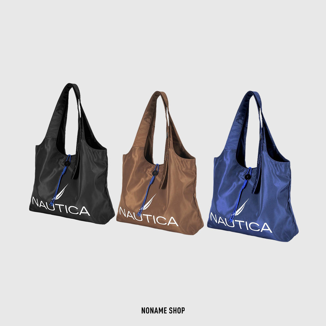 NAUTICA 日系 休閒 戶外 尼龍 大容量 手拿包 肩背包 三色