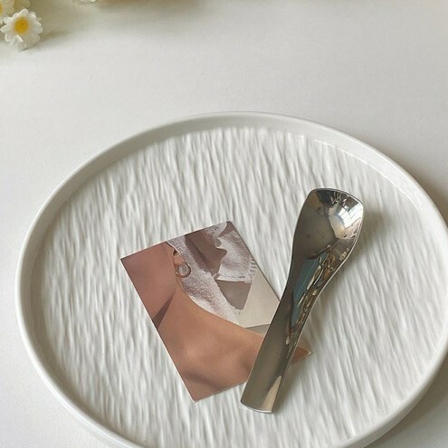 《2683》高級石紋陶瓷西餐甜點盤