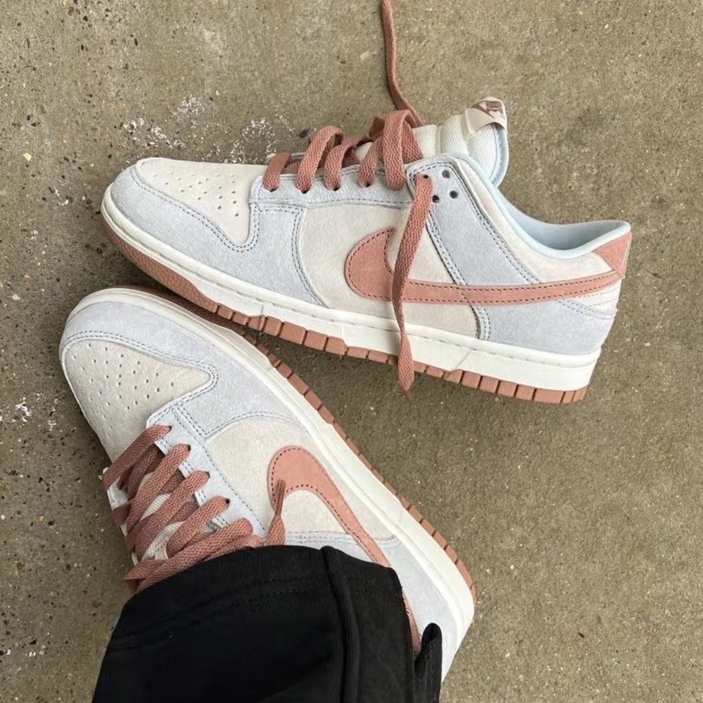 Nike Dunk Low Fossil Rose 灰藍粉 化石玫瑰 男鞋 DH7577-001