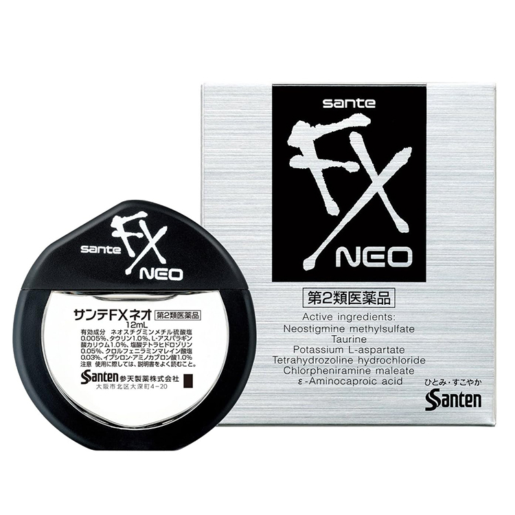 參天製藥｜FX系列眼藥水 12ml