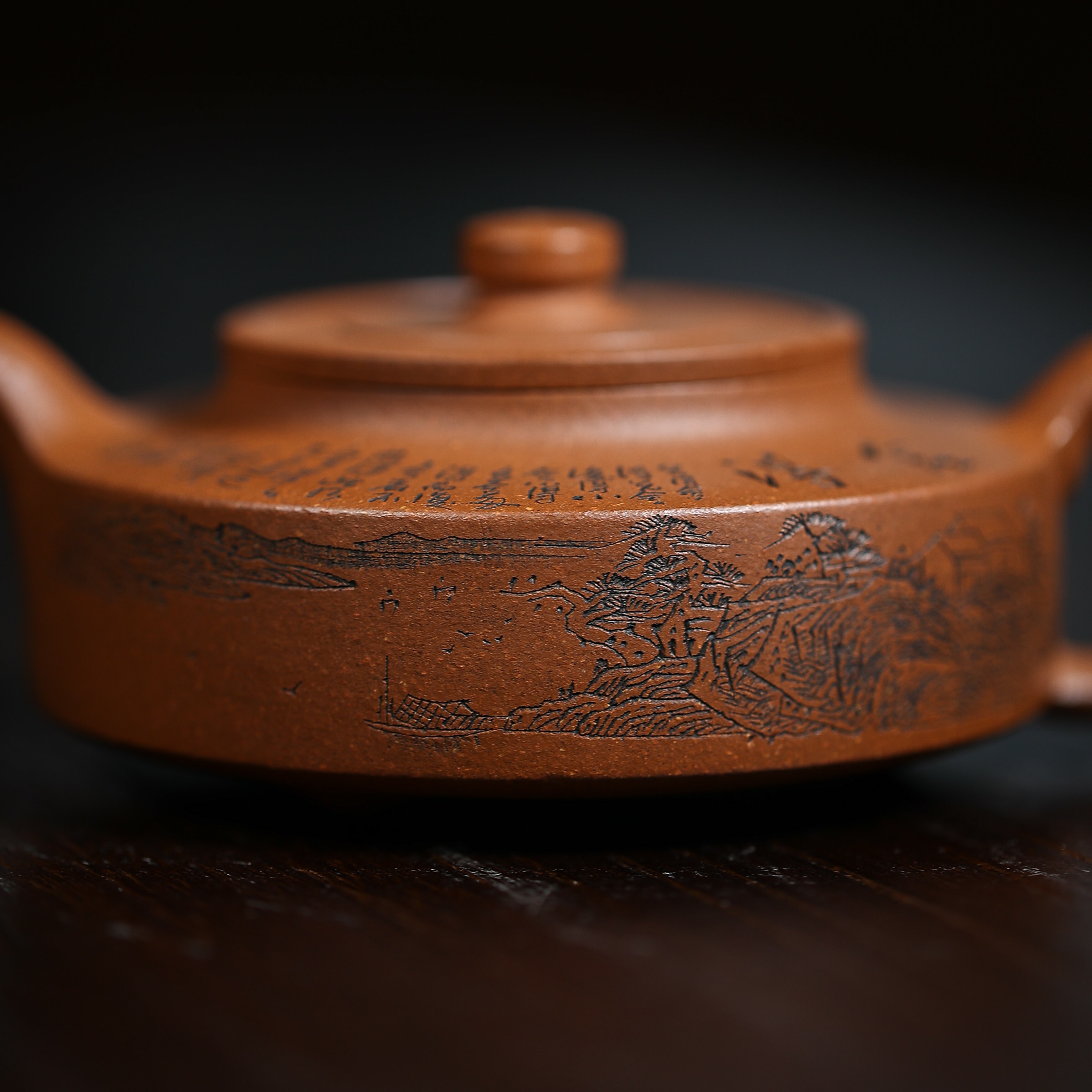 降坡泥│周盤│吳菊鳳│國家級正高級工藝美術師│小壺仙紫砂壺