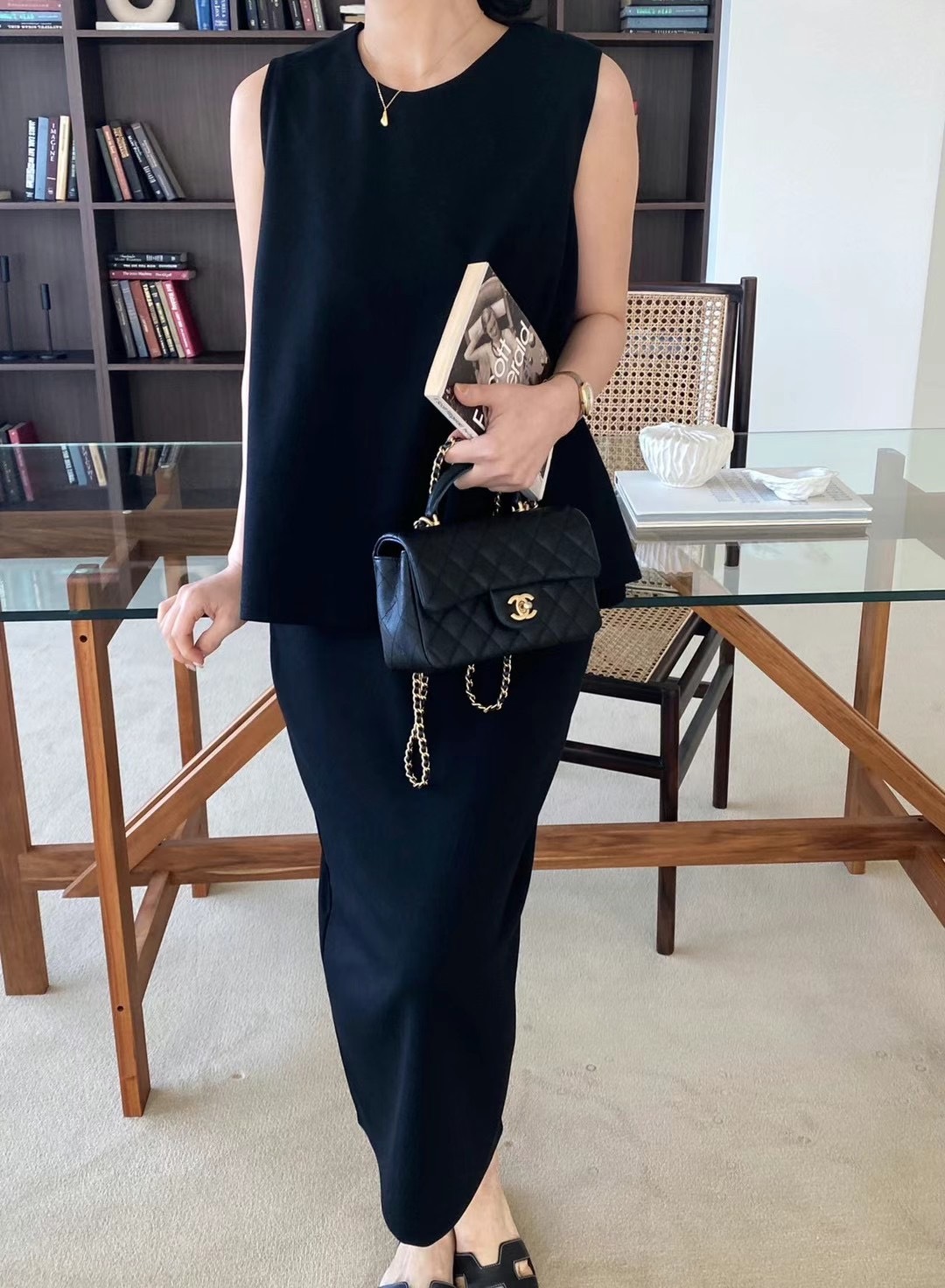 (極舒適)彈性背心+裙套裝