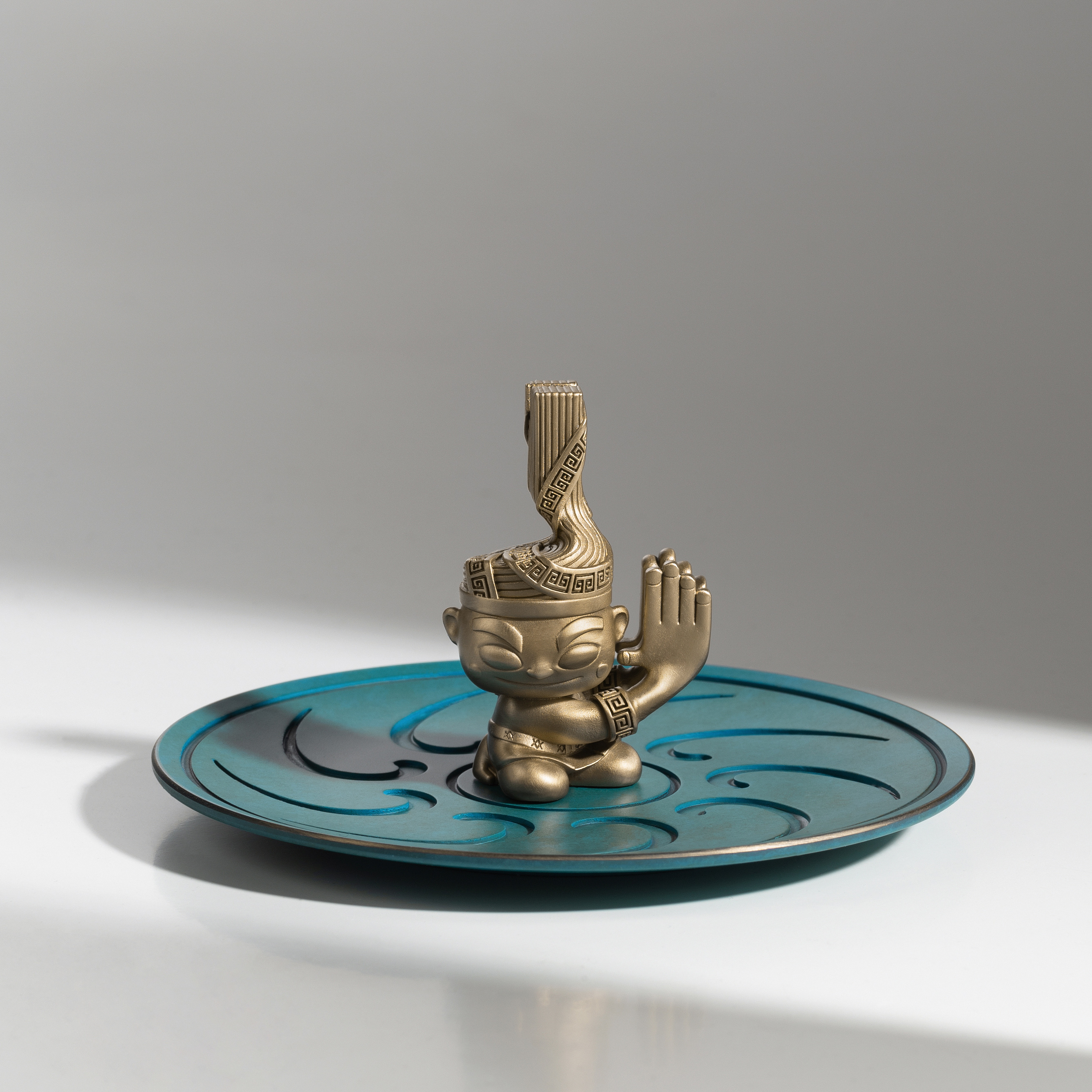 三星堆．青銅祈福香插◇已停產◇