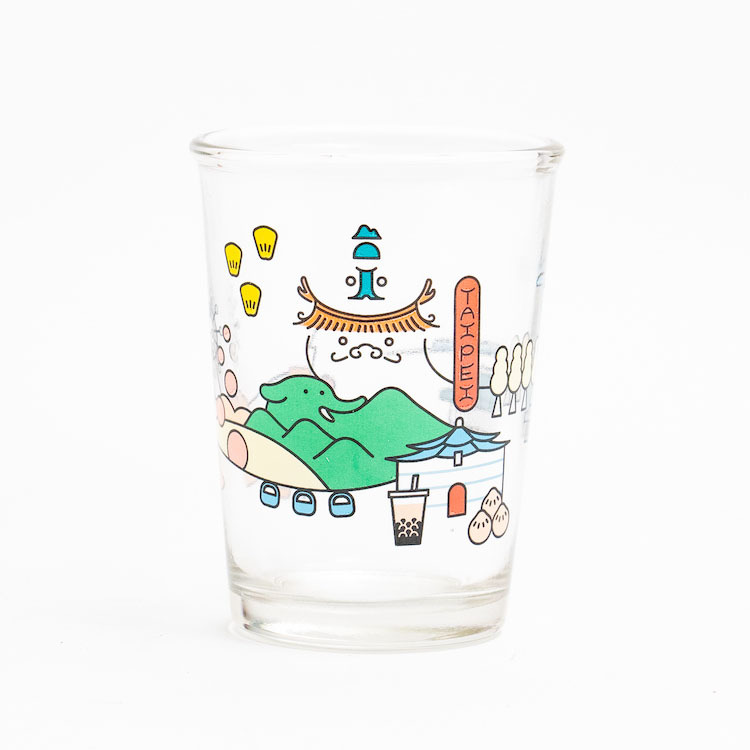 来好】TAIWAN CITYシリーズ - ビールグラス(台北特別款)|來好 台湾雑貨店