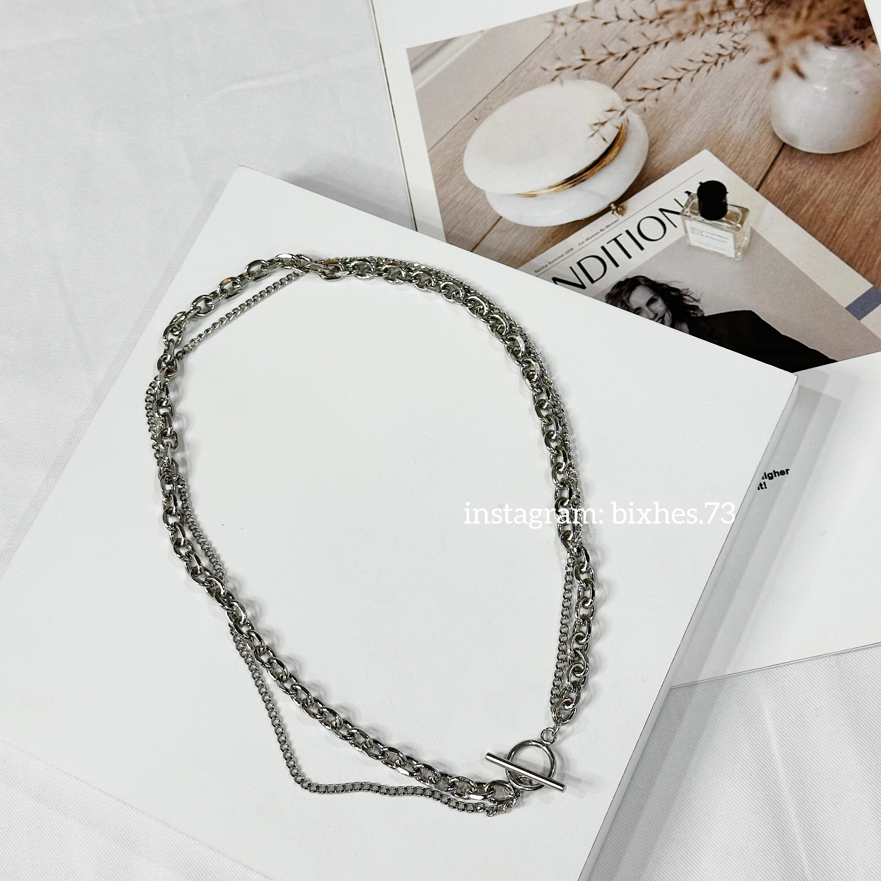 質感雙層OT項鍊(K00002)