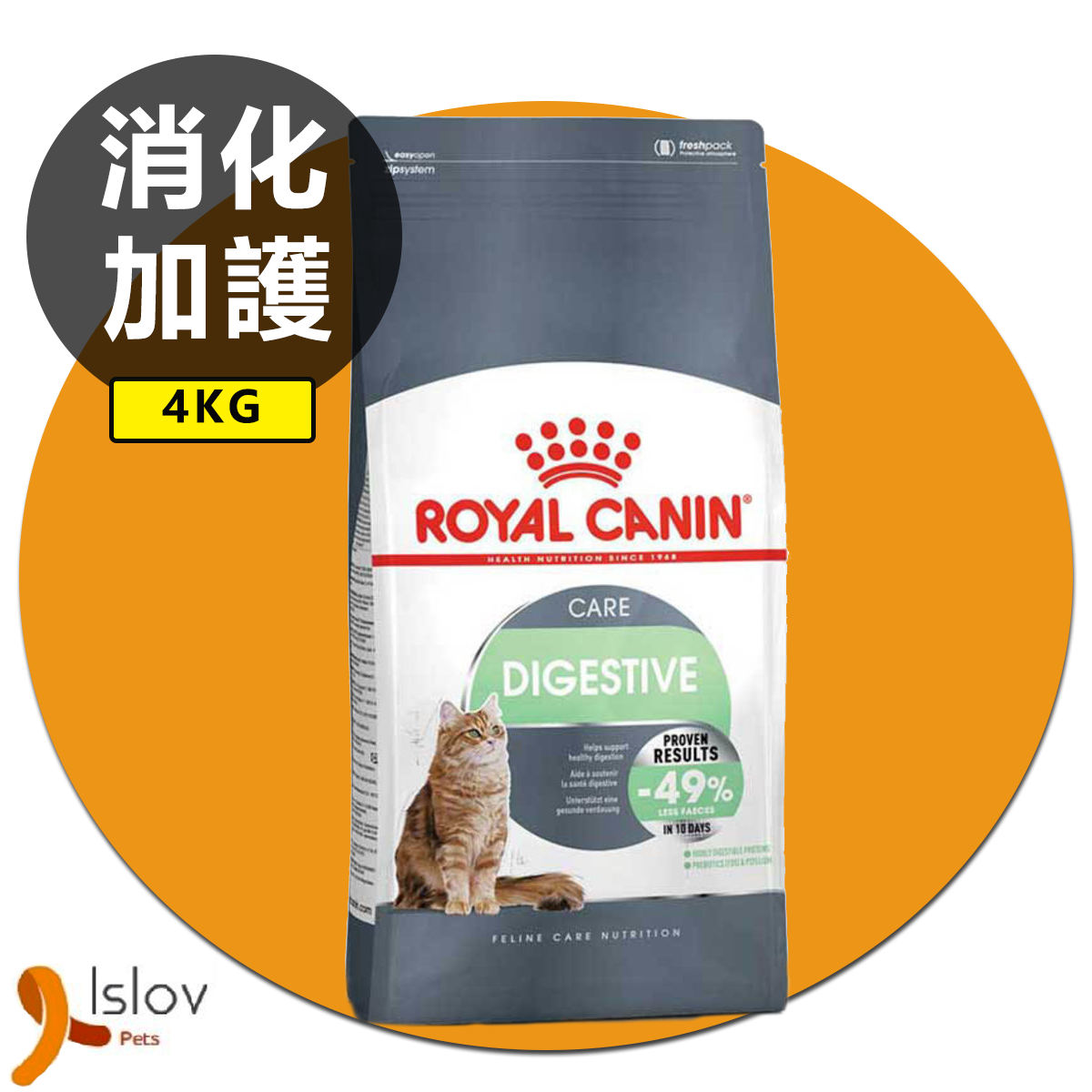 皇家 - Royal Canin - 加護系列 成貓消化道加護配方 - 4KG