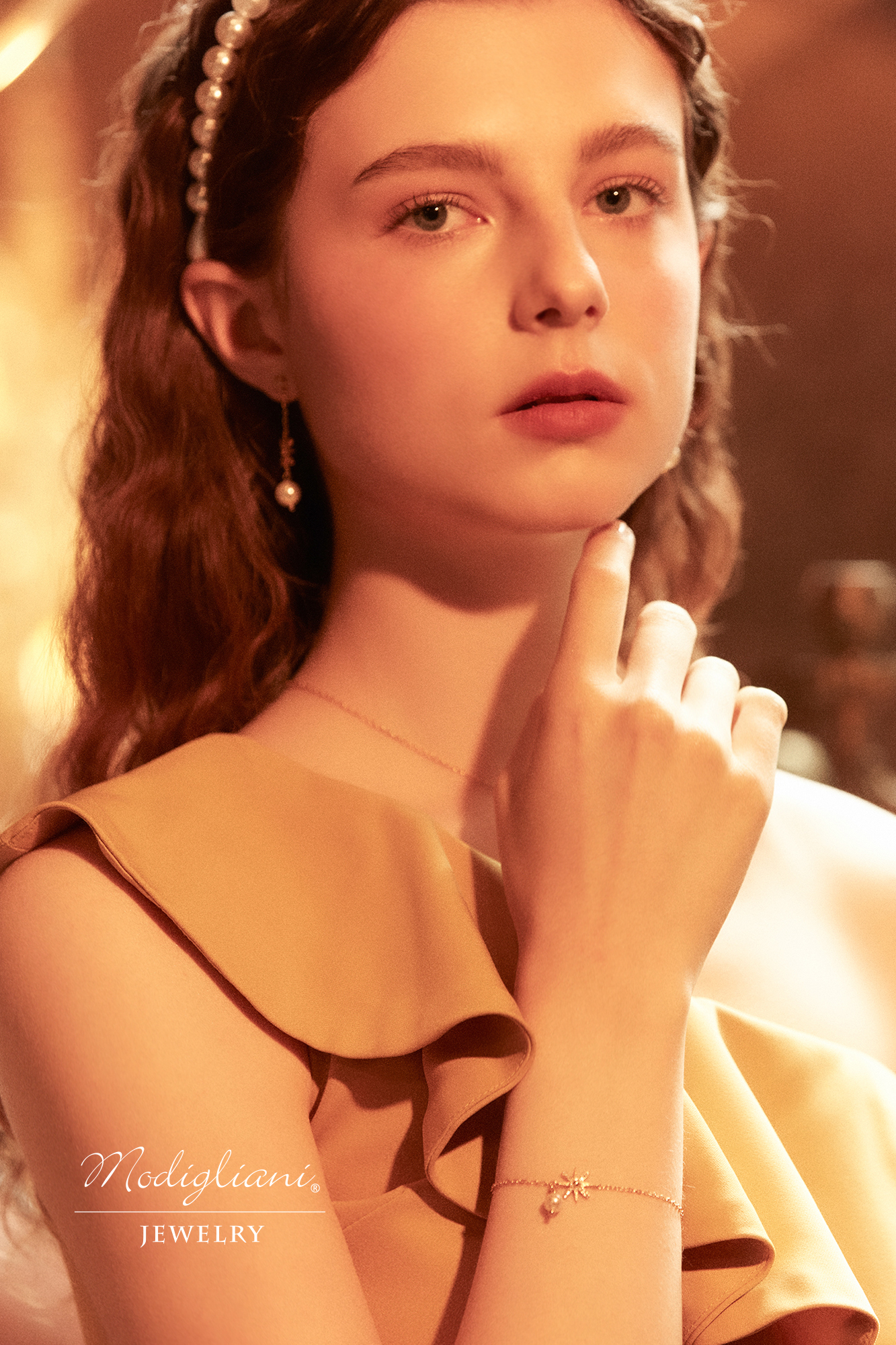 黃銅飾品,黃銅,氣質,星星,手鍊,施華洛世奇水晶珍珠,18K金,星芒,珍珠,鋯石