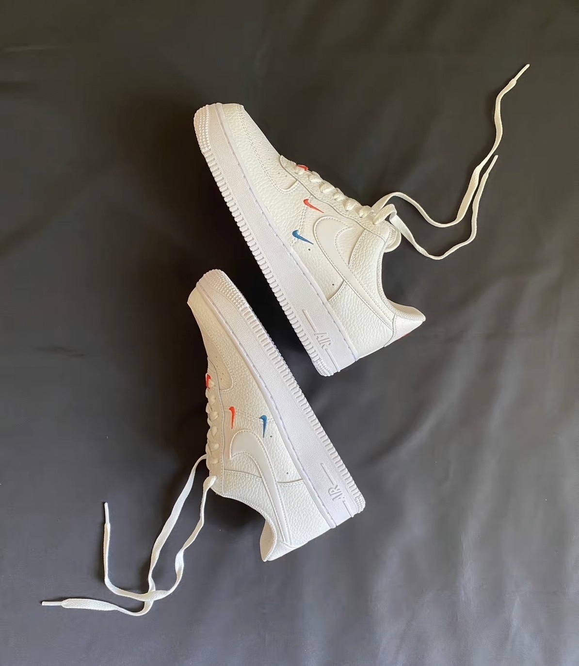 Nike Air Force 1 Low 邁阿密 橙藍 迷你雙勾