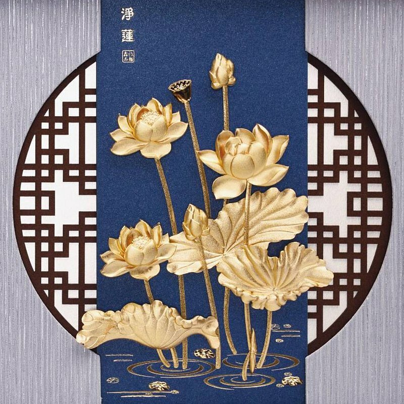 淨蓮│生日祝壽禮物、新居入厝、佛教界交流伴手禮│客製化禮物