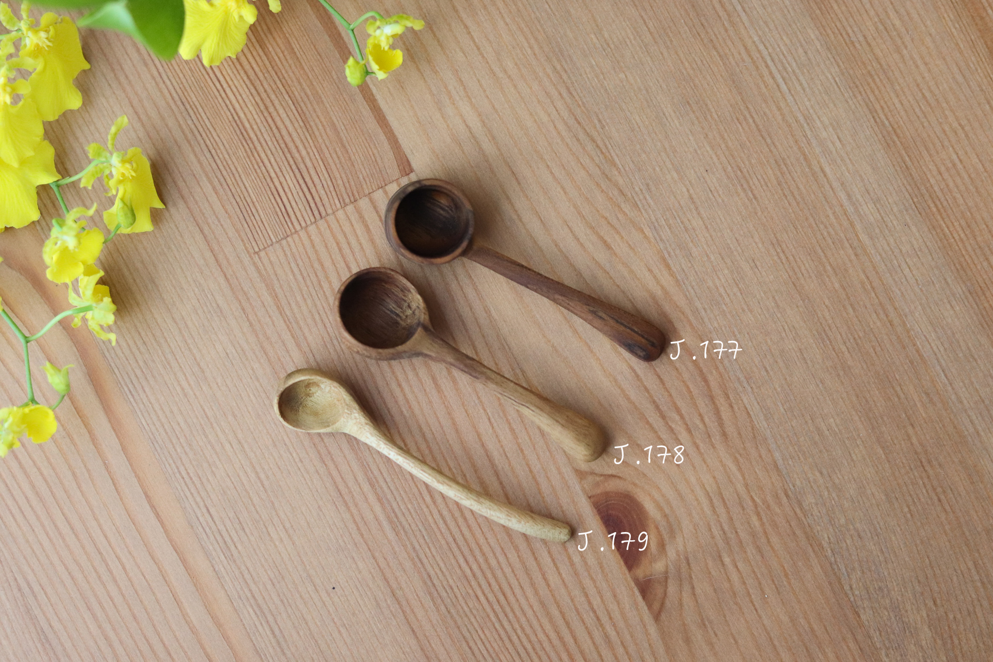 日本 Co-Labo 柚木Muddler hime 香料杓