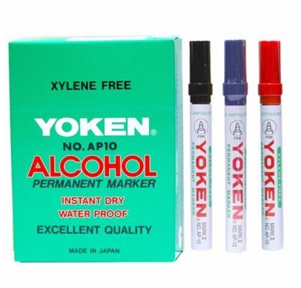 日本"YOKEN"日金牌 粗咀箱頭筆(12支/盒)