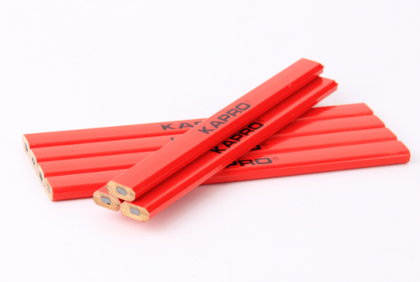 "KAPRO" 10" #261扁芯木工筆(12支/盒)