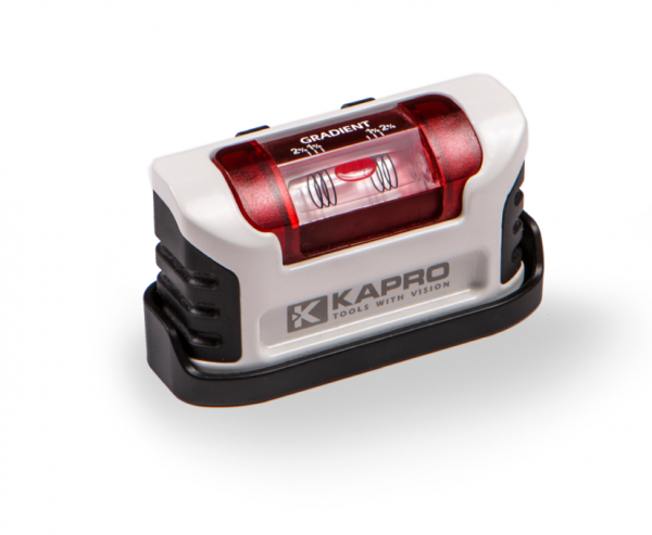 KAPRO" 以色列4"紅視點鋁合金帶磁平水尺