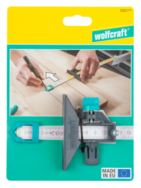 德國"WOLFCRAFT" 標記規尺(拉尺用)