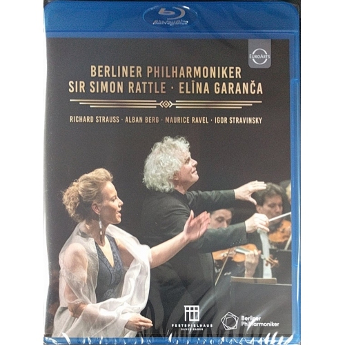 Elīna Garanča & Sir Simon Rattle in Baden-Baden 2018 BLU RAY