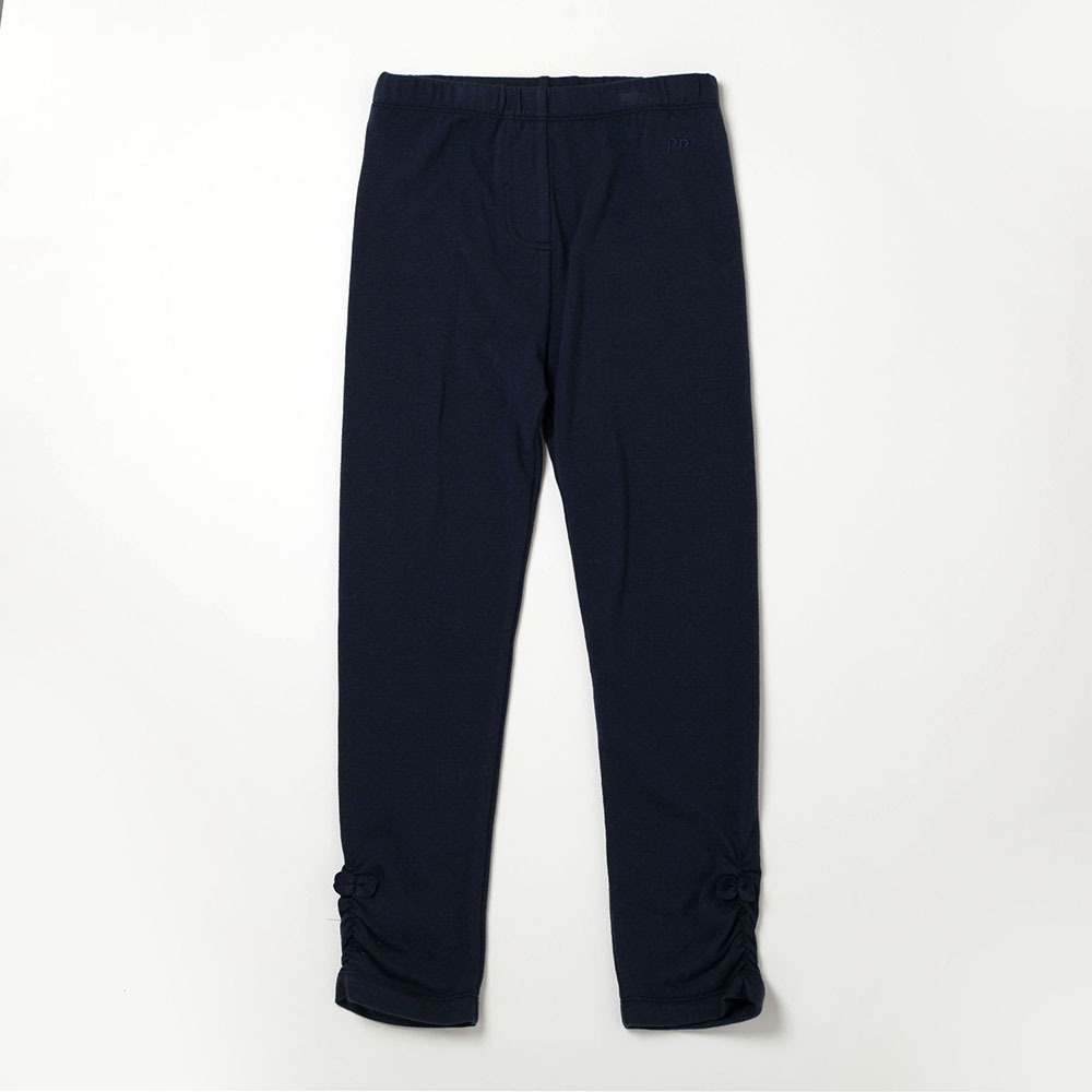 PIPPY暖呼呼磨毛內搭緊身褲 丈青