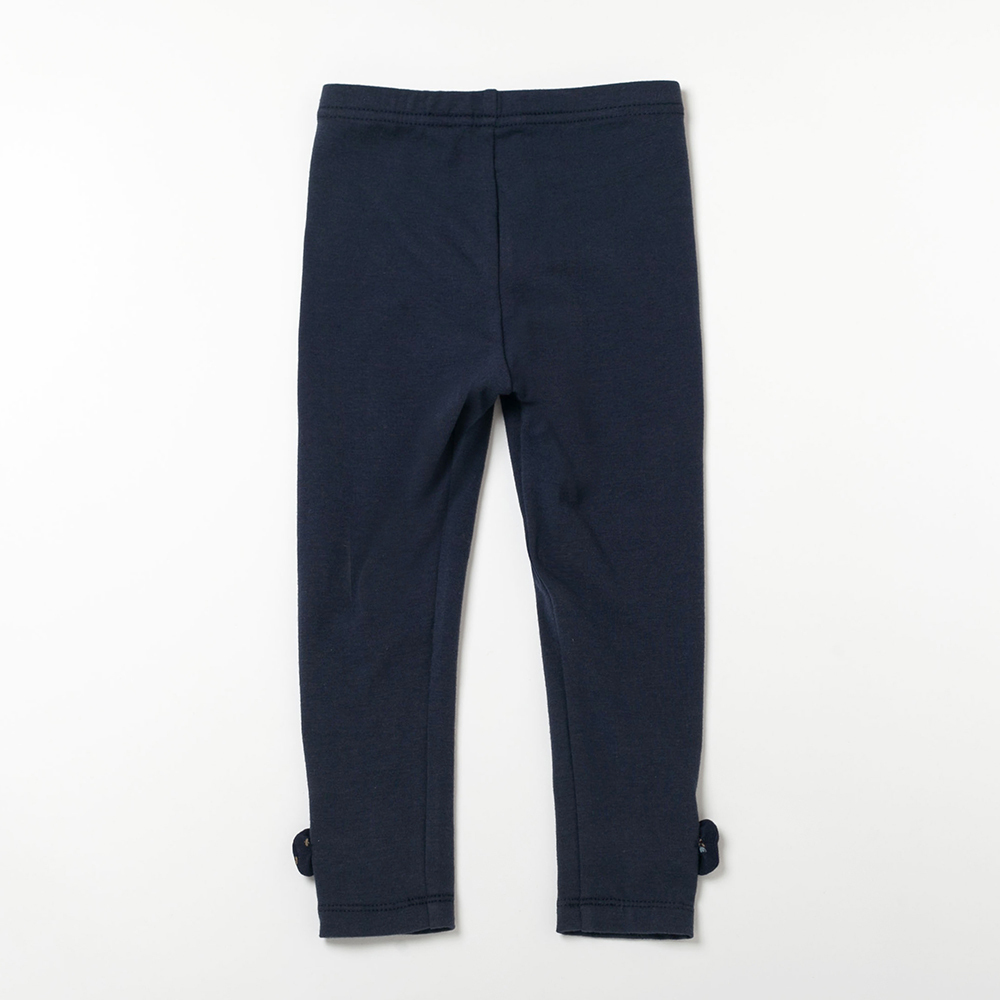 PIPPY百搭彈力素面內搭褲 藍