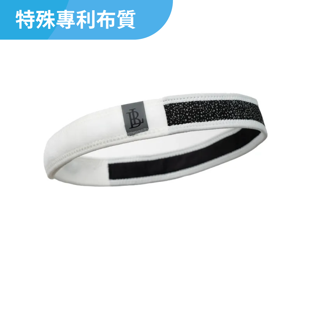 魔幻布多功能止汗頭帶(細款銀河白)