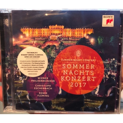 Wiener Philharmoniker, Christoph Eschenbach, Renée Fleming ‎– Sommernachts Konzert 2017/Summer Night Concert CD