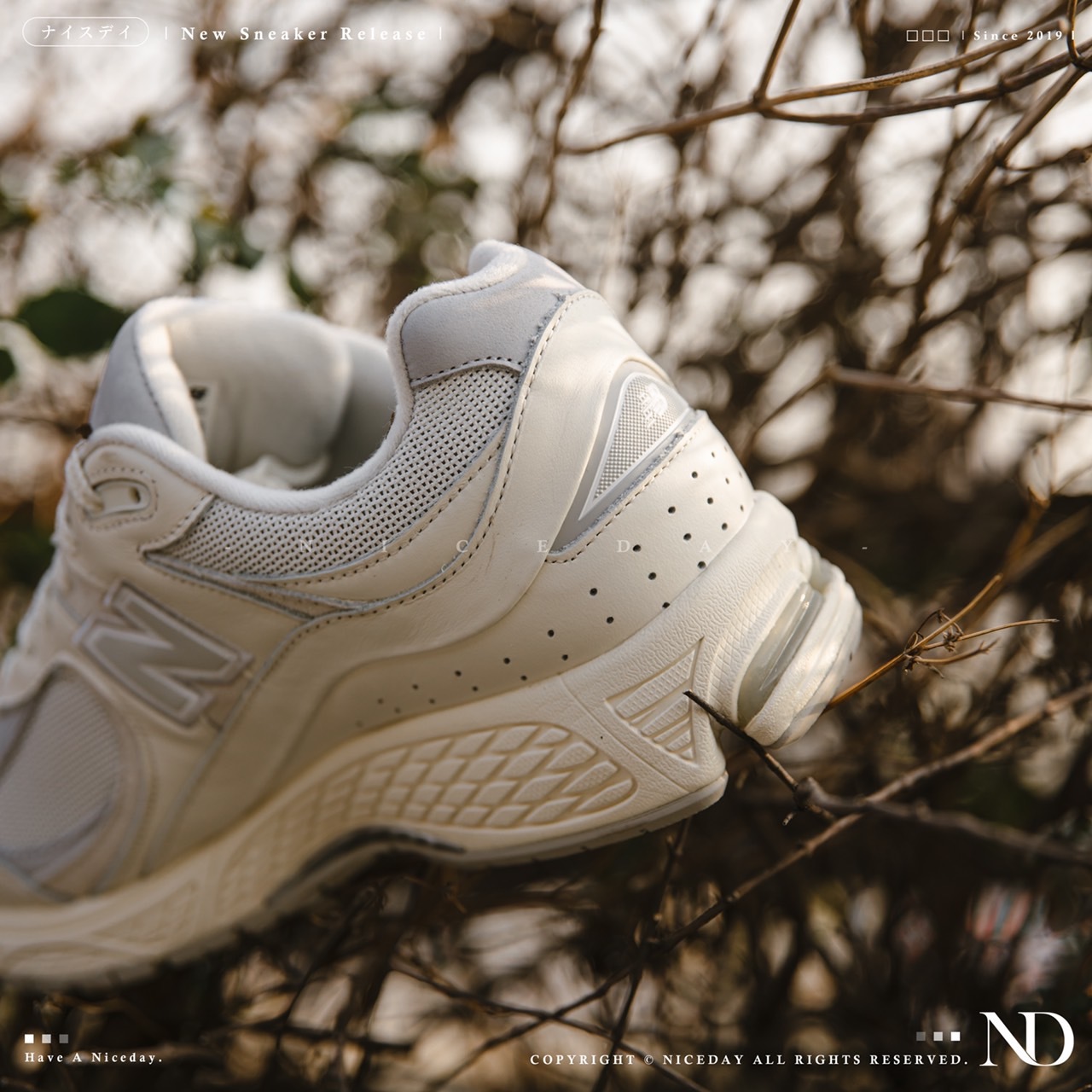 NICEDAY 代購NEW BALANCE 2002R 奶油白男女尺寸M2002RWP