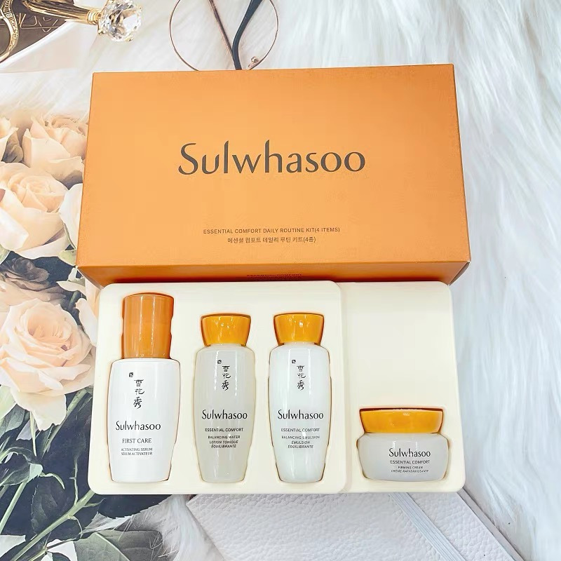 Sulwhasoo 雪花秀 潤燥精華 四件組 基礎系列 肌底護理 精華液 精華 保濕 逆齡