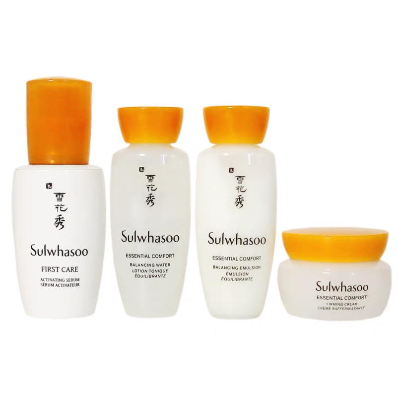 Sulwhasoo 雪花秀 潤燥精華 四件組 基礎系列 肌底護理 精華液 精華 保濕 逆齡