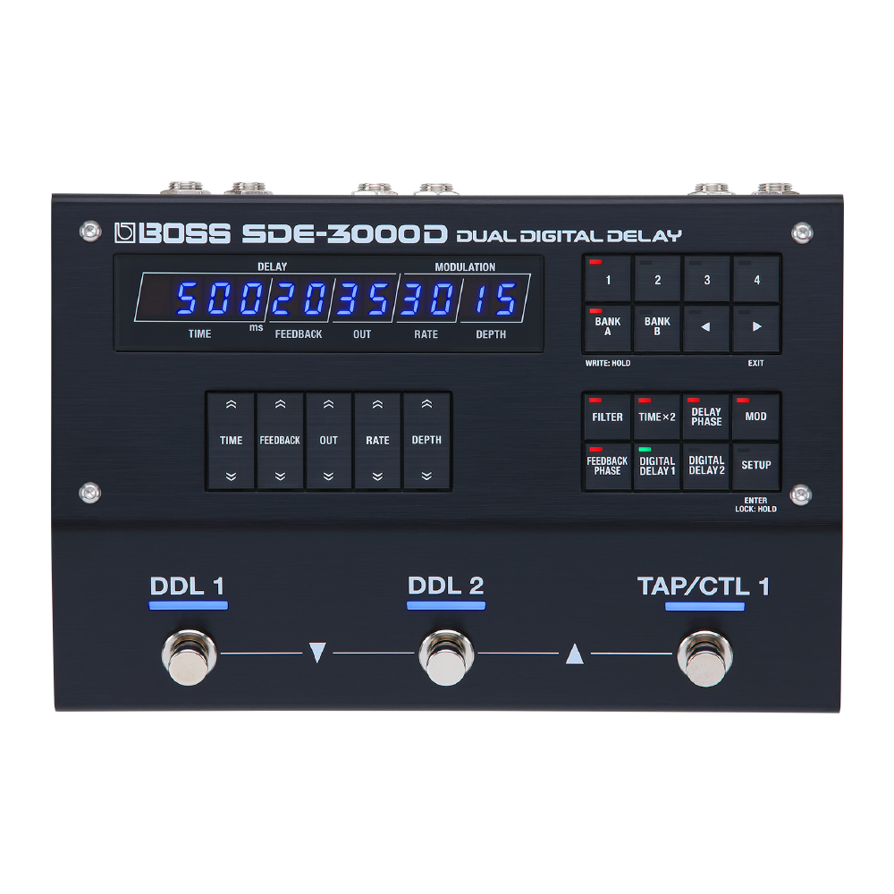BOSS BOSS / SDE-3000D 數位雙延遲效果器(Dual Digital Delay) — 三峽效果器｜YA! 玩音樂