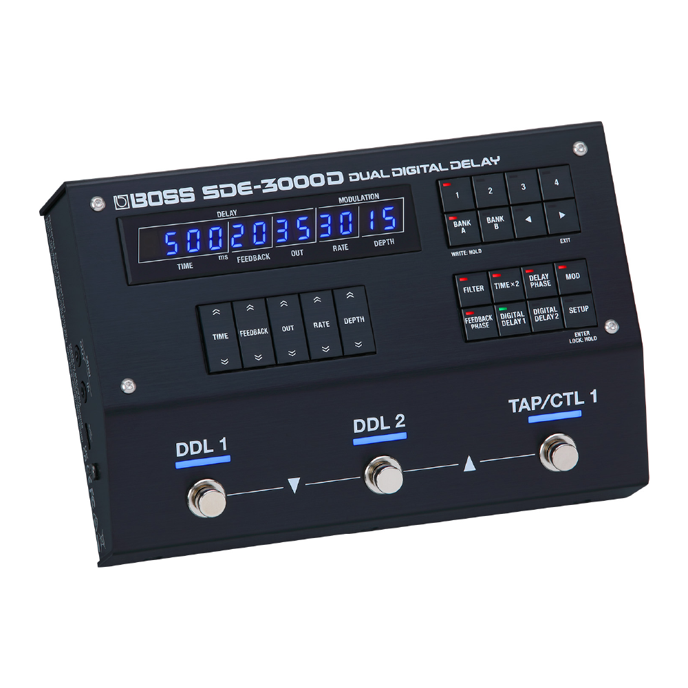 BOSS BOSS / SDE-3000D 數位雙延遲效果器(Dual Digital Delay) 第 2 張圖片｜三峽效果器