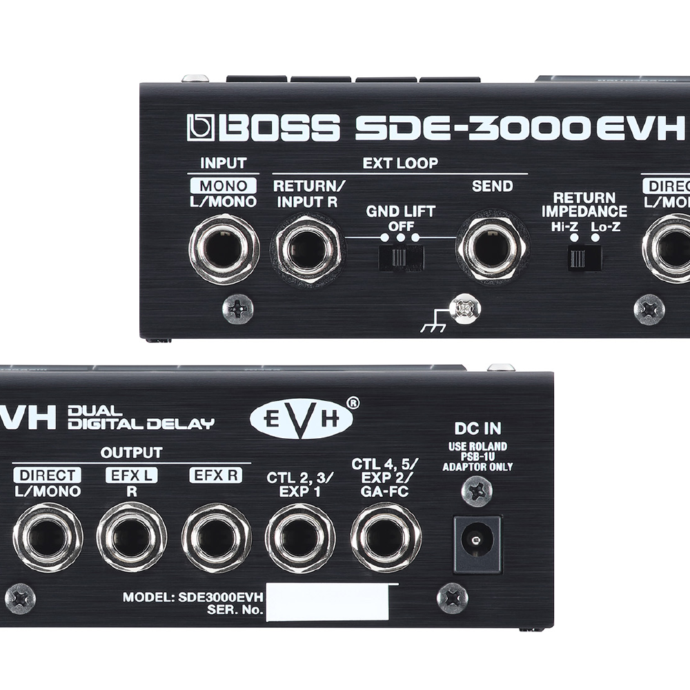 BOSS BOSS / SDE-3000EVH 數位雙延遲效果器(Dual Digital Delay) 第 3 張圖片｜三峽效果器