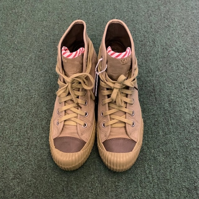 ON SALE 50% OFF : VISVIM WMV KIEFER P.E.TRAINER SHOES W *女裝- KHAKI WOMEN SIZE (8) IN STOCK NOW (現貨發售中)