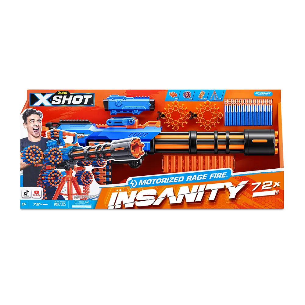 《 X-SHOT 》 狂戰士系列-格林重炮手