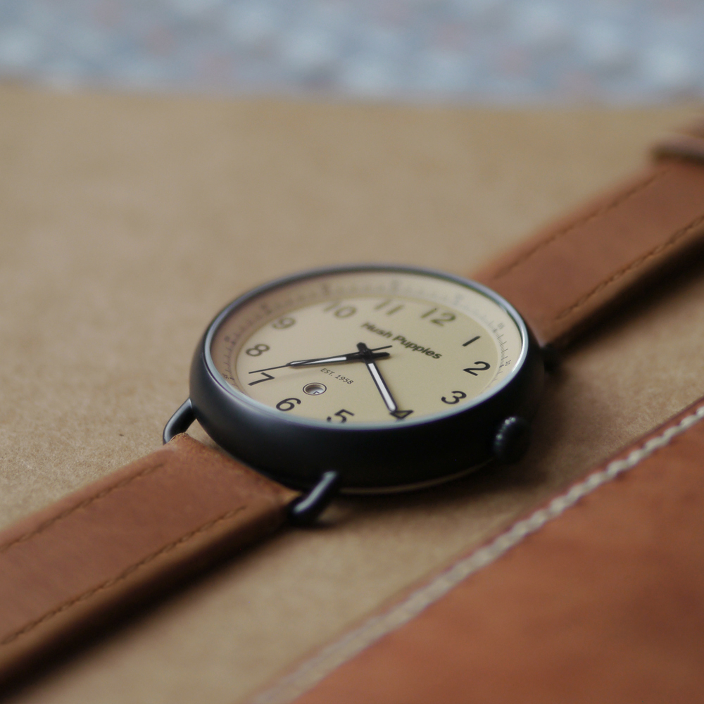 1958 / Three-hand Date Leather