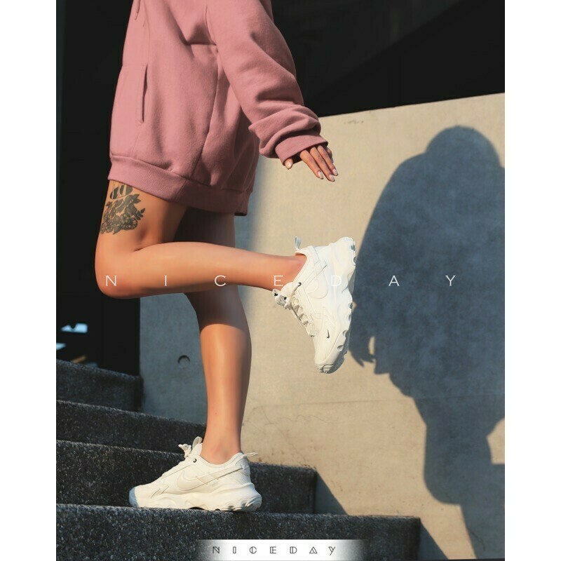 NICEDAY 現貨 Nike TC 7900 小白鞋 老爹鞋 反光 厚底 休閒運動鞋 DD9682-100