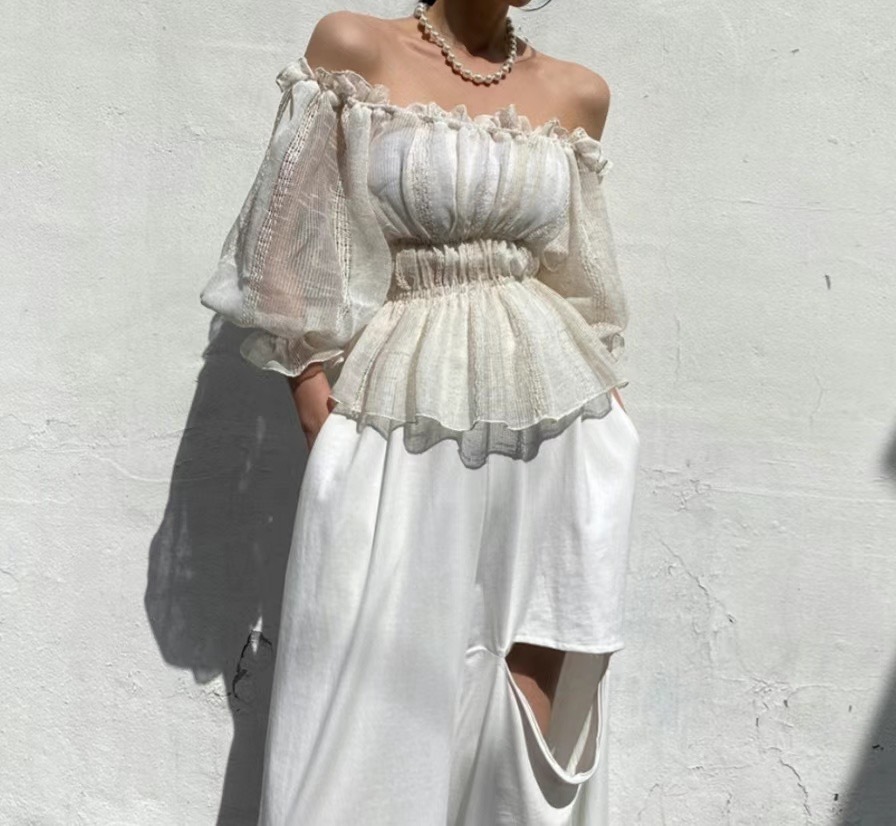 6.30 超仙麻料氣質上衣