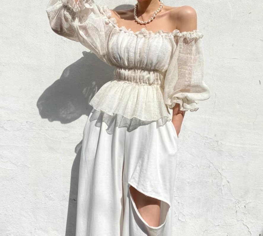 6.30 超仙麻料氣質上衣