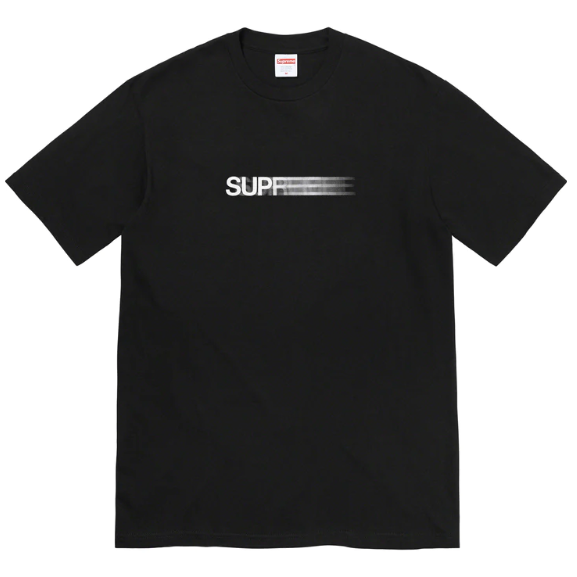 Supreme SS23 Motion Logo Tee Black